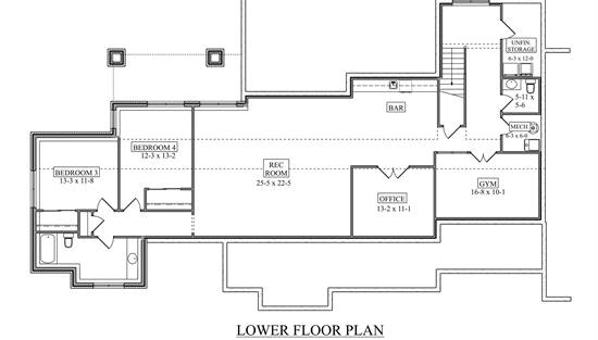 Lower Level Plan