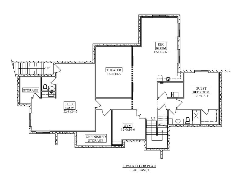 Lower Level Plan