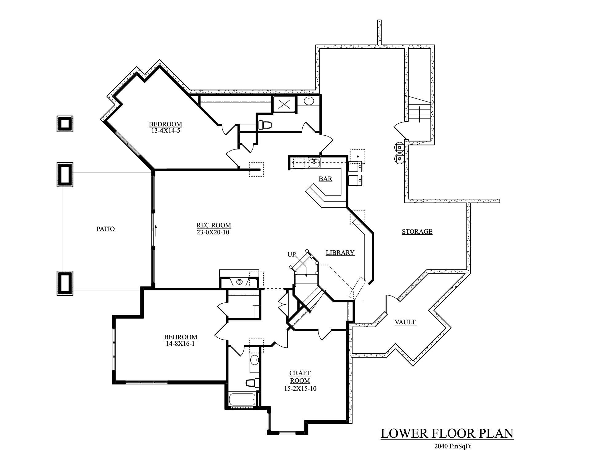 Lower Level Plan