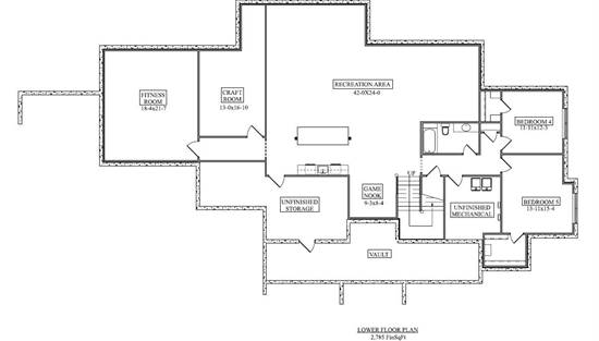 Lower Level Plan