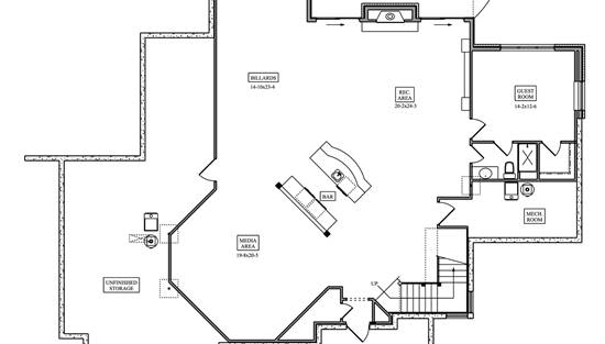 Lower Level Plan
