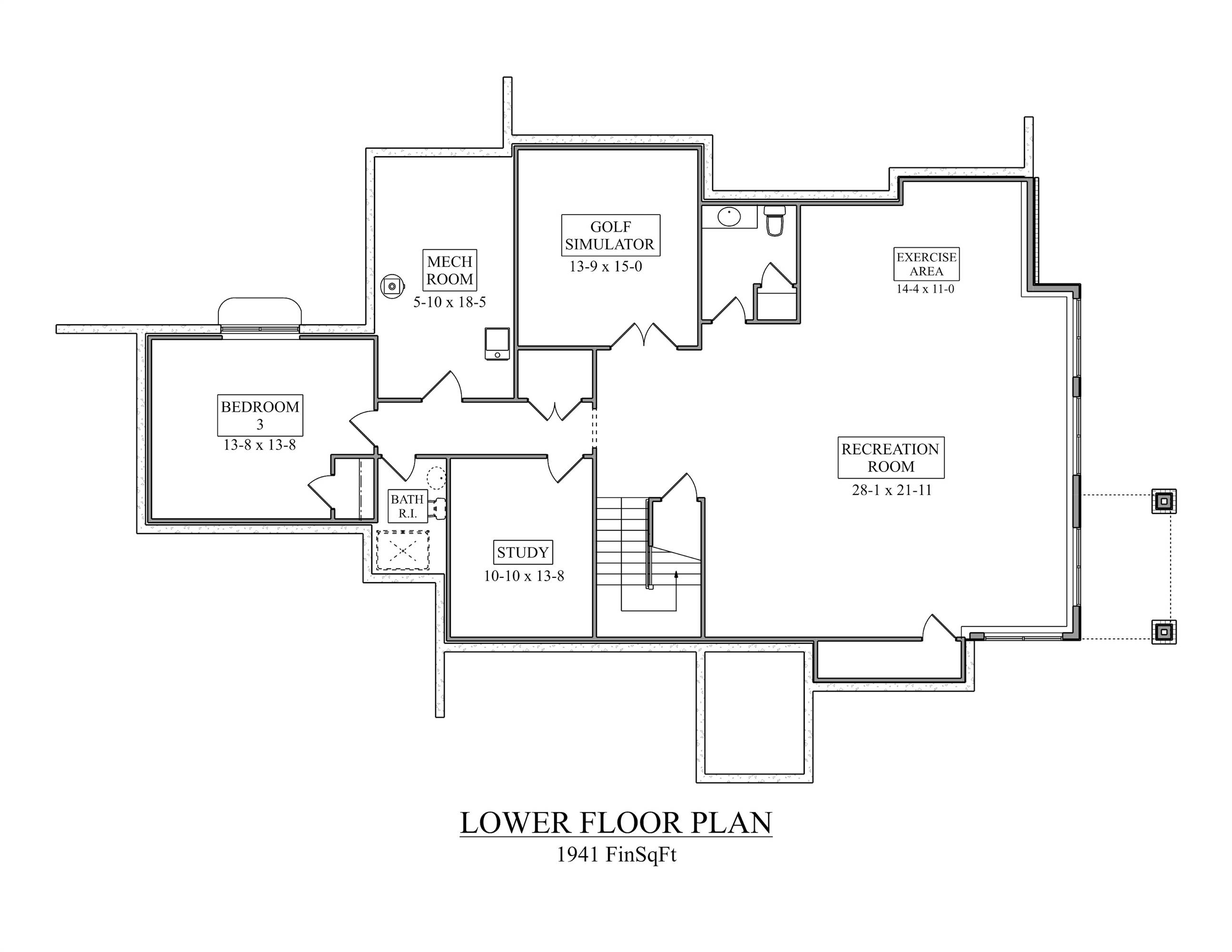 Lower Level Plan