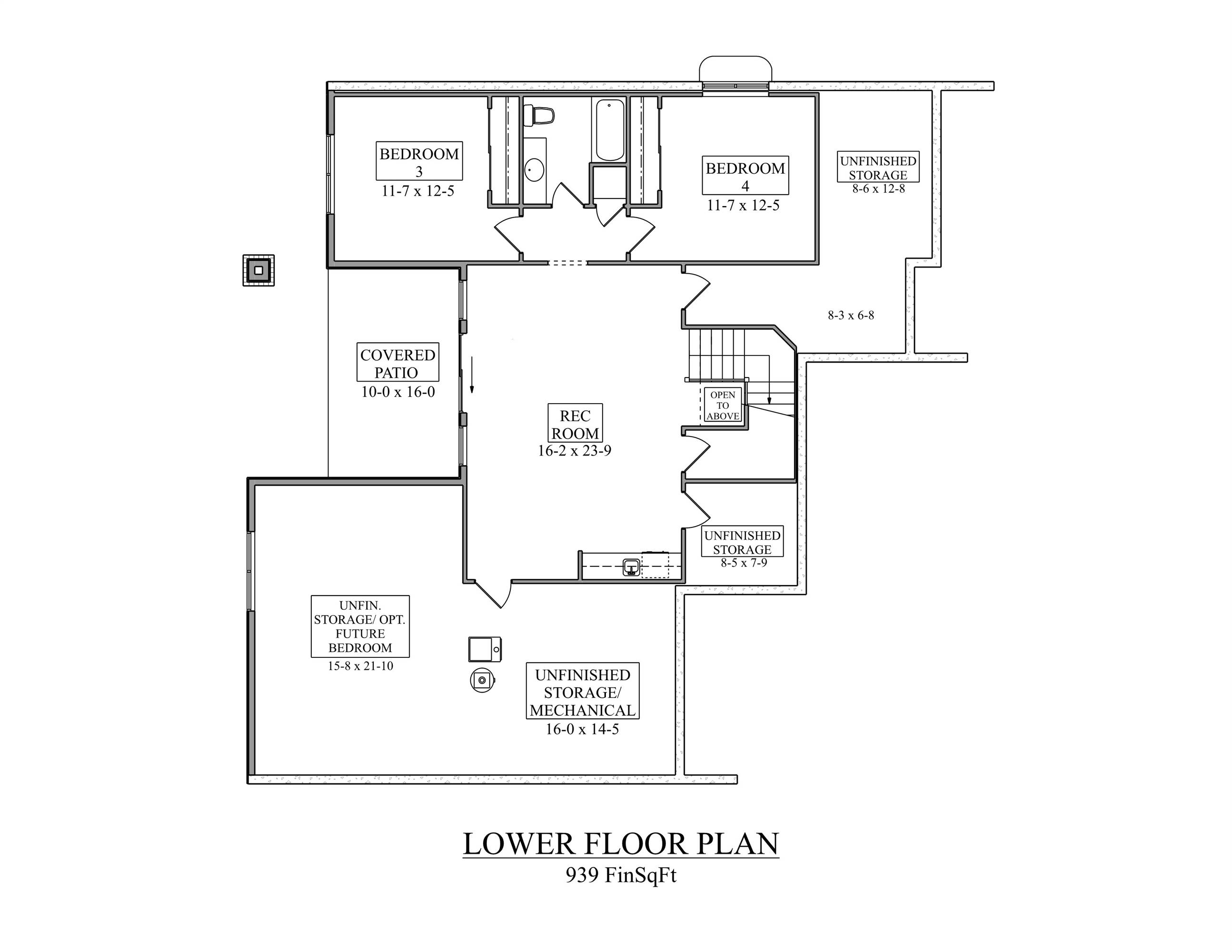 Lower Level Plan