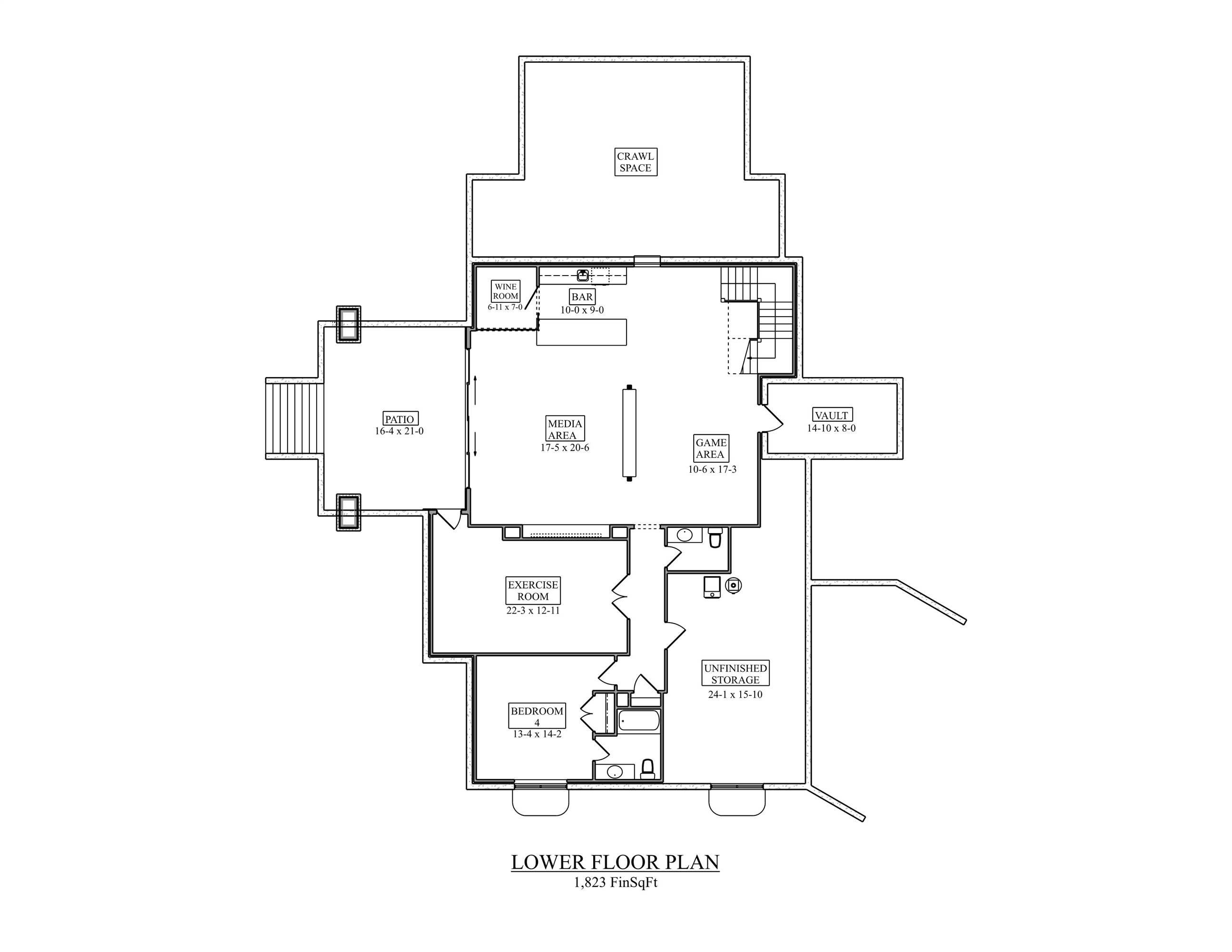 Lower Level Plan