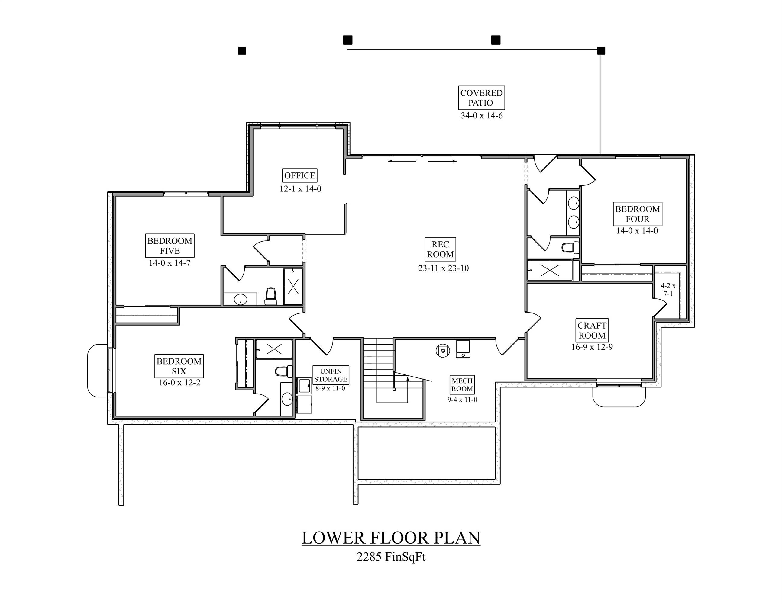 Lower Level Plan