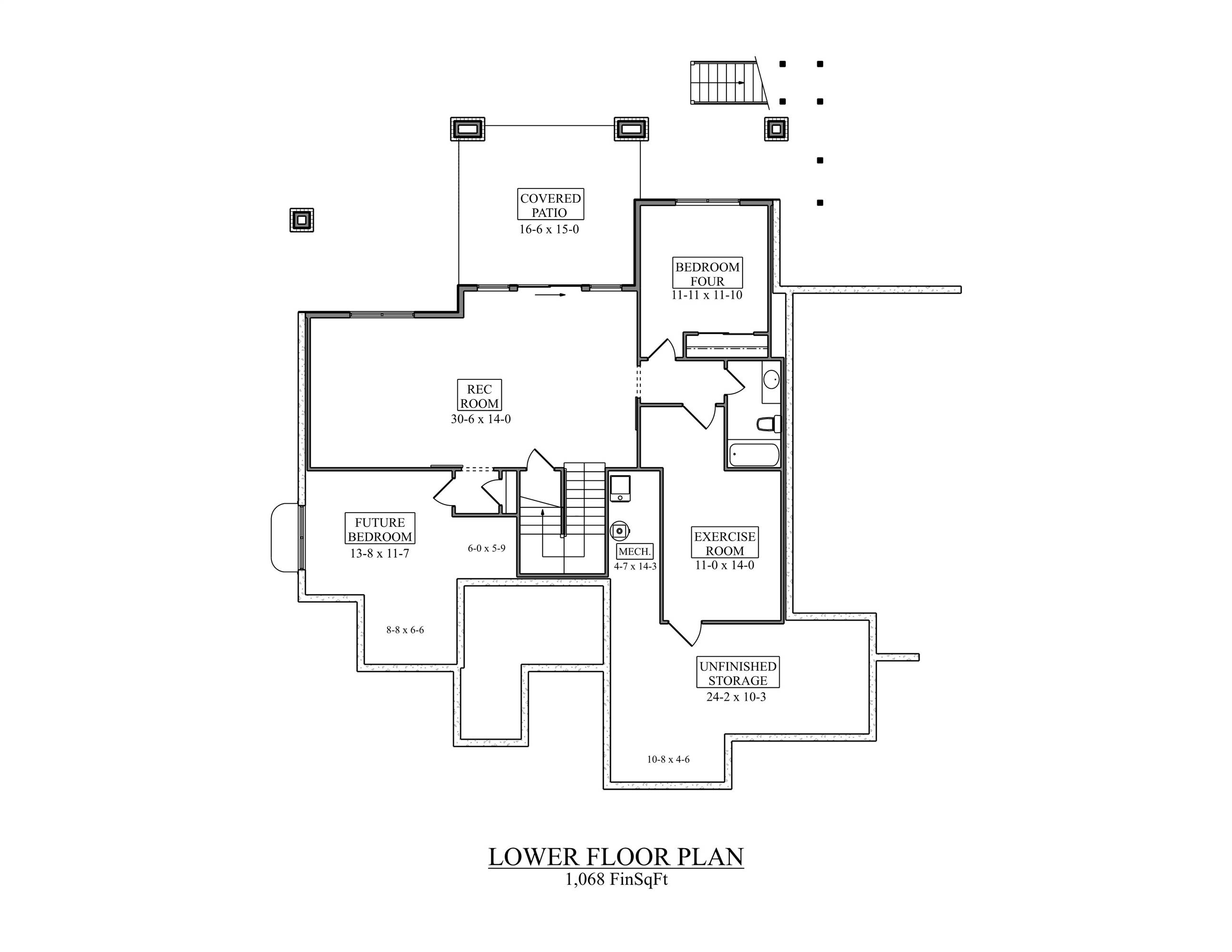 Lower Level Plan