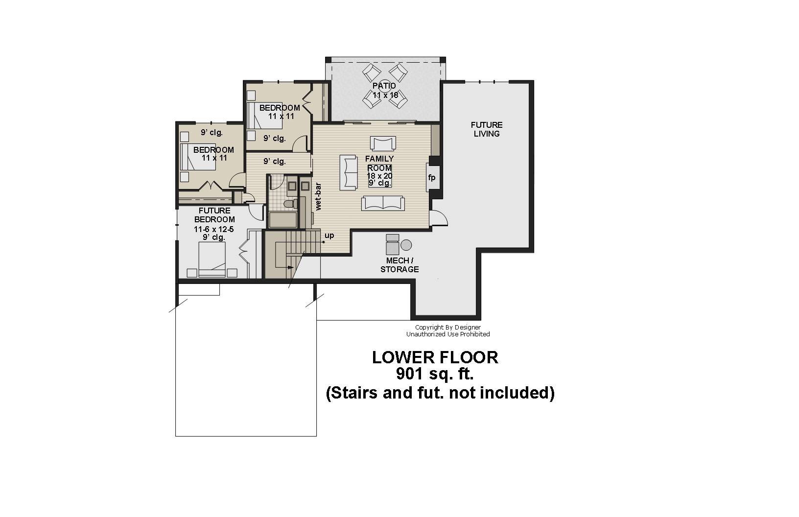 Lower Level Plan