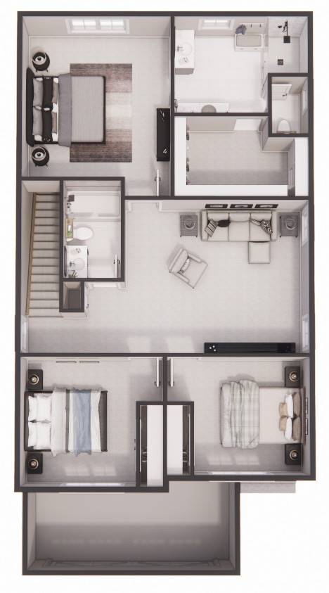 2nd Floor Furnished