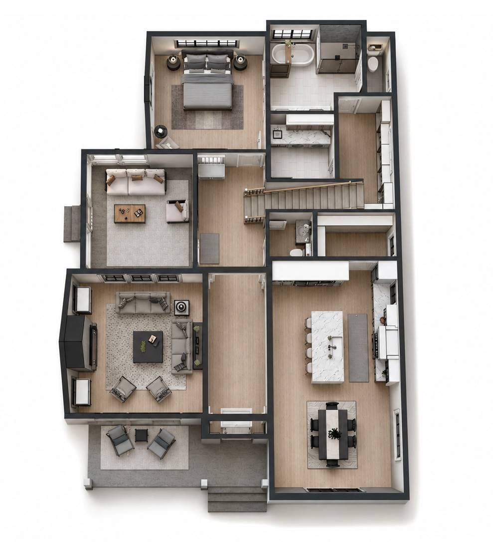 1st Floor Furnished