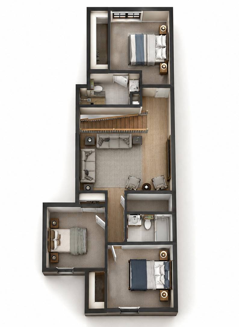 2nd Floor Furnished