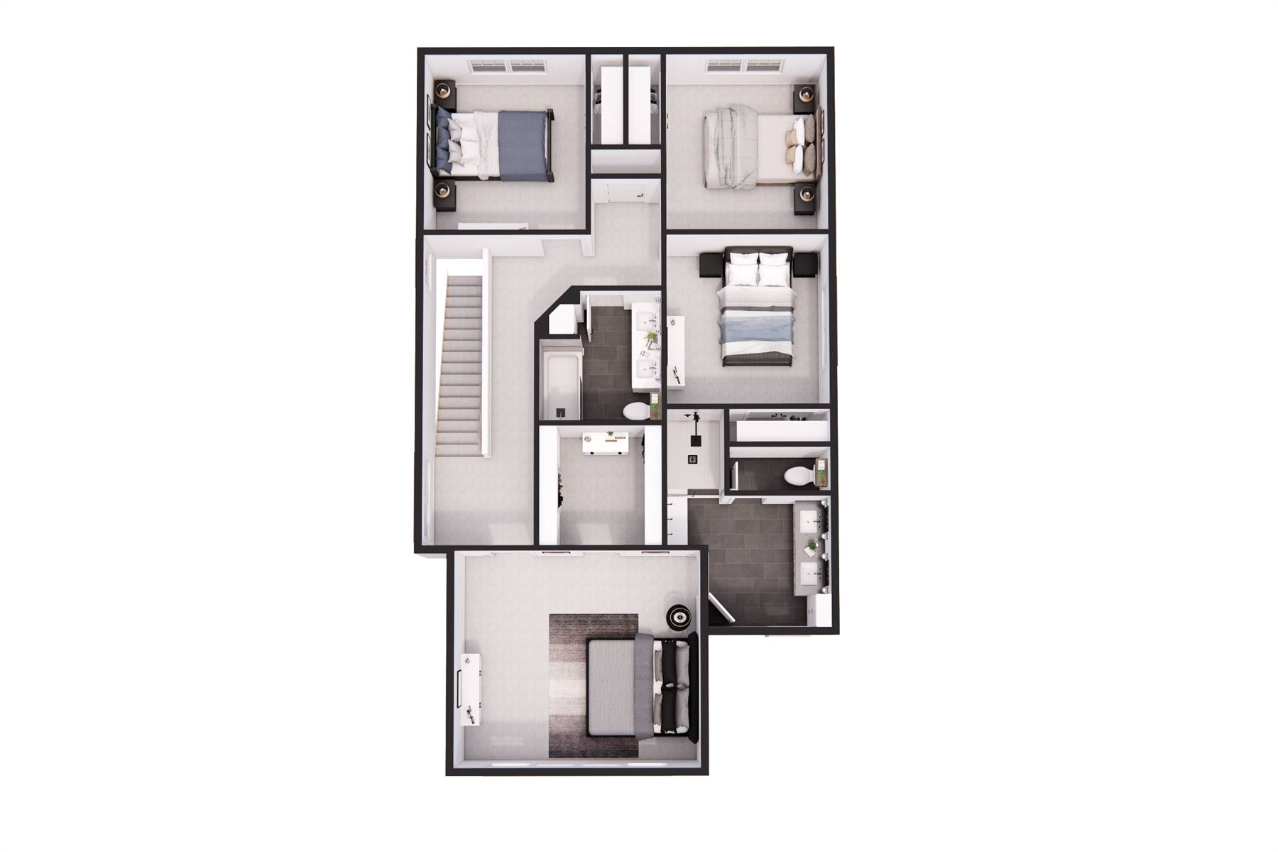 2nd Floor Furnished