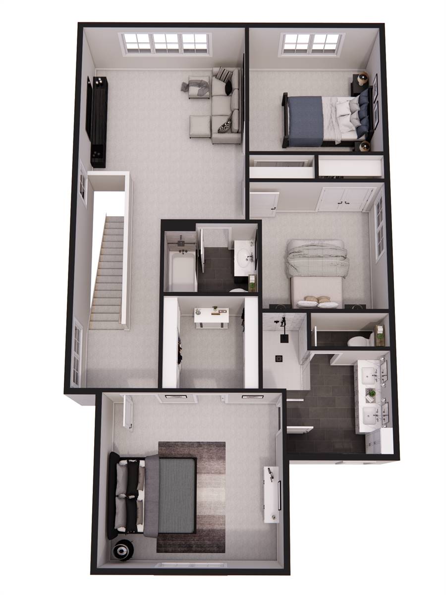 2nd Floor Furnished