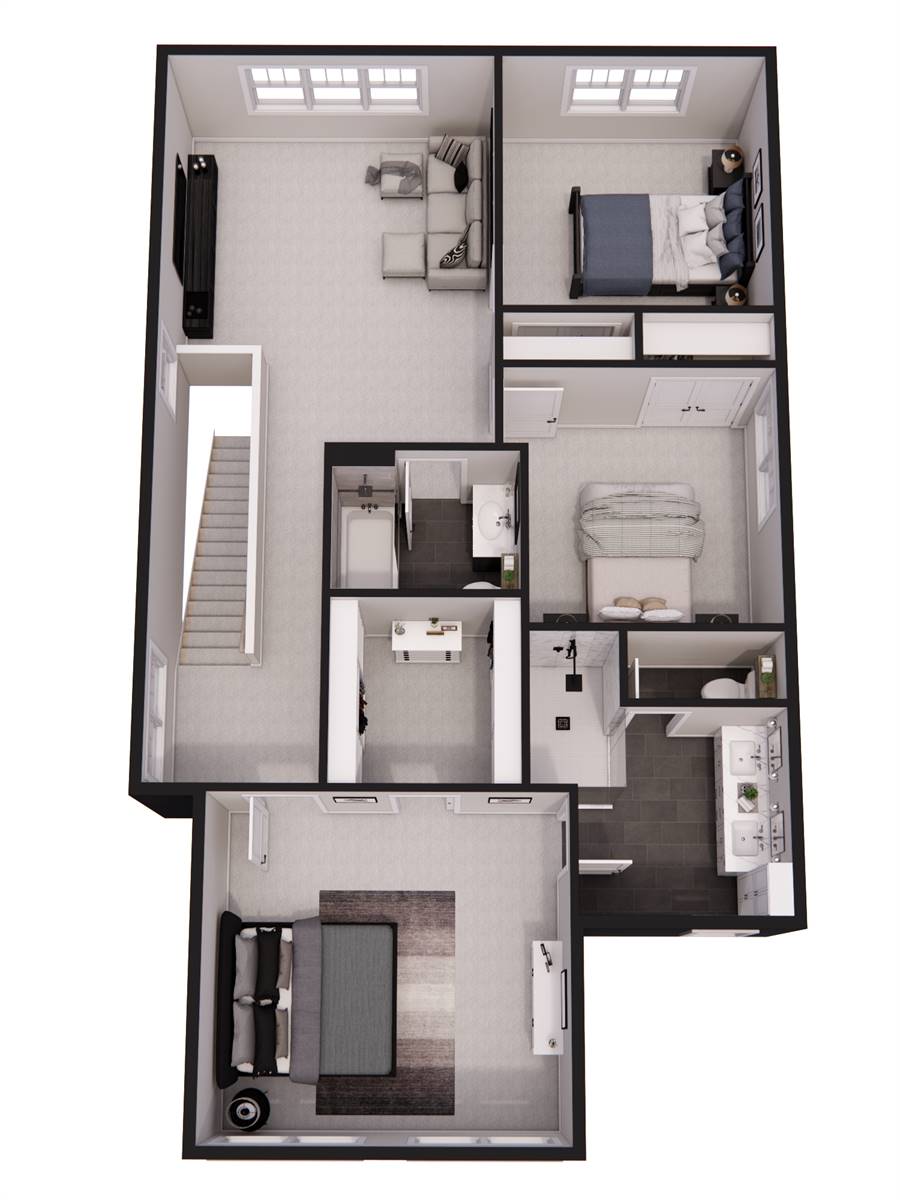 2nd Floor Furnished
