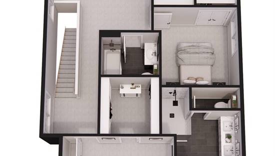 2nd Floor Furnished