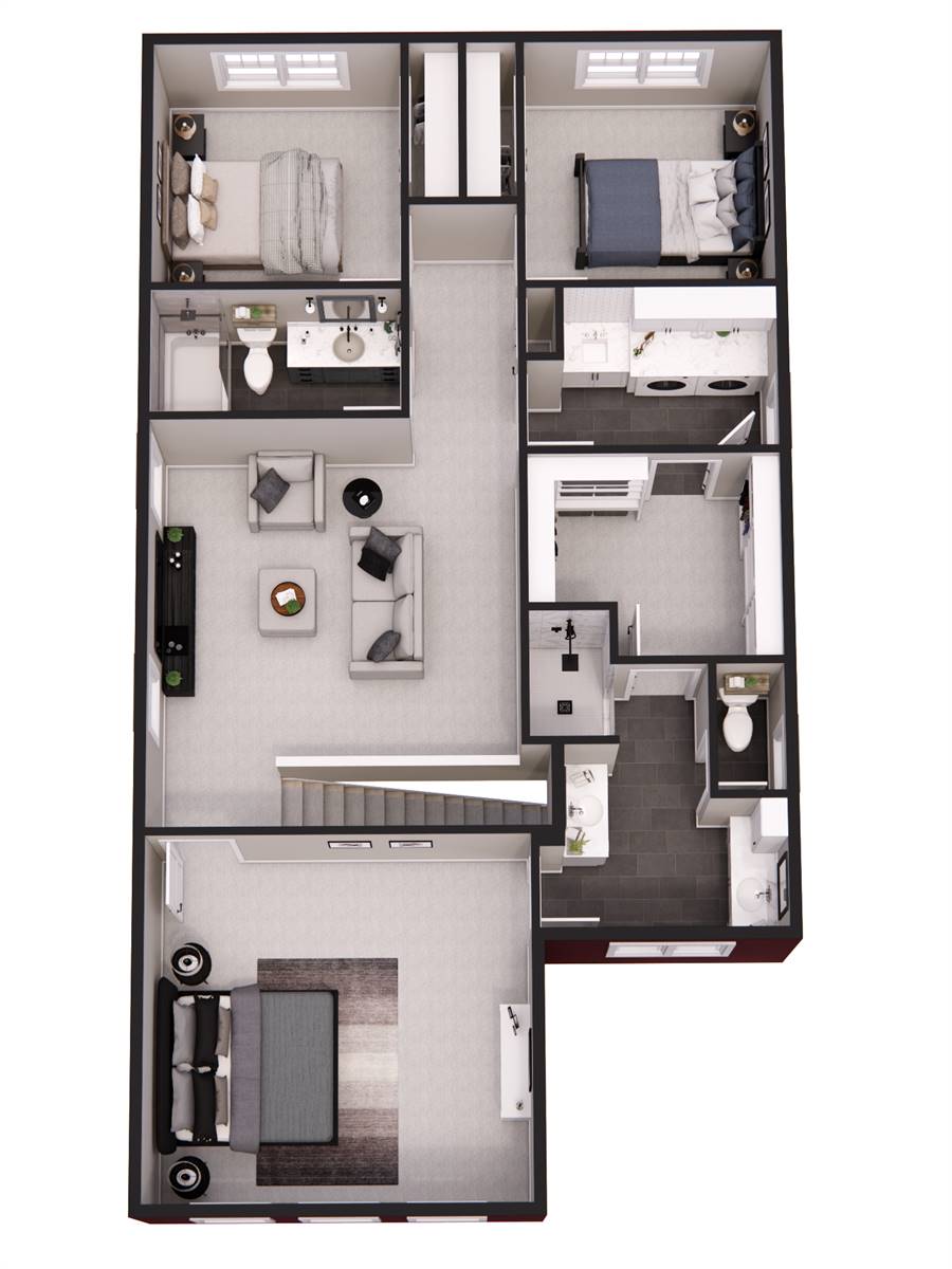 2nd Floor Furnished