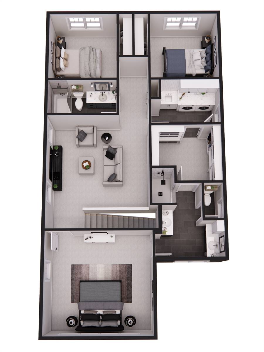 2nd Floor Furnished