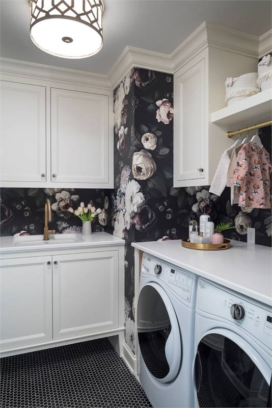 Laundry Room with Ample Cabinetry
