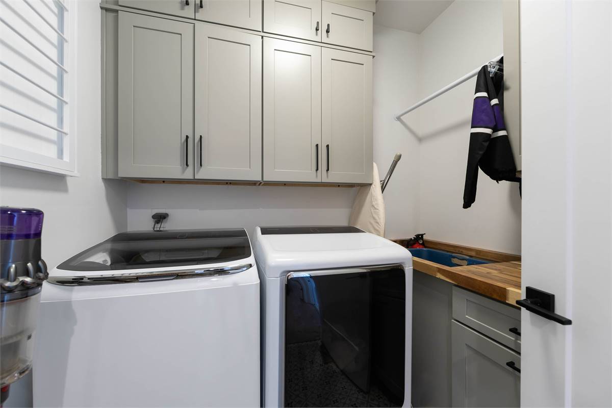 Compact but Functional Laundry Room