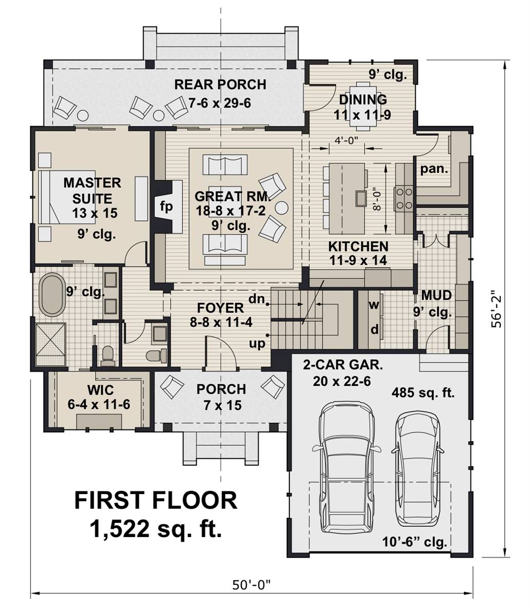 1st Floor Plan