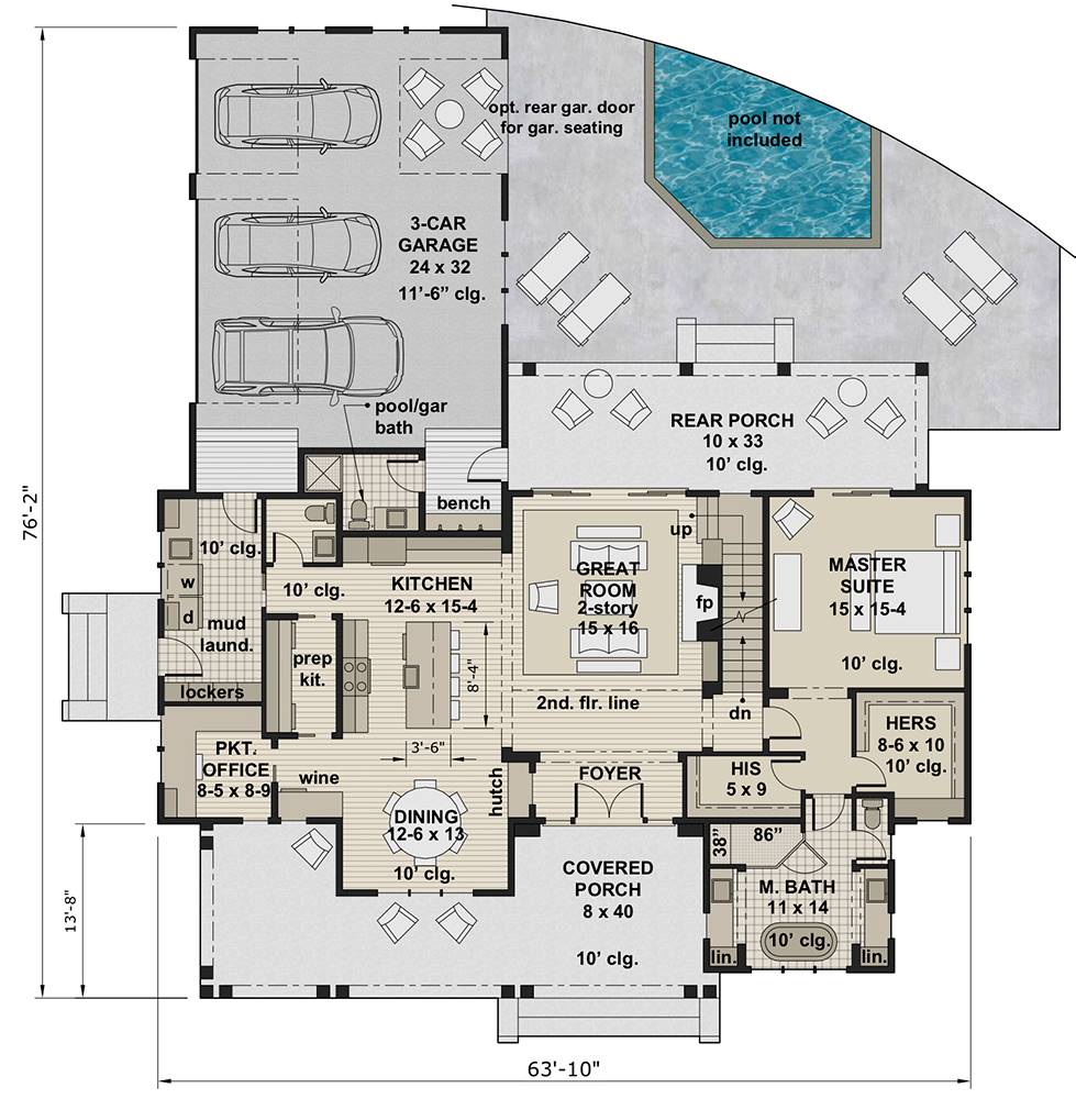 1st Floor Plan