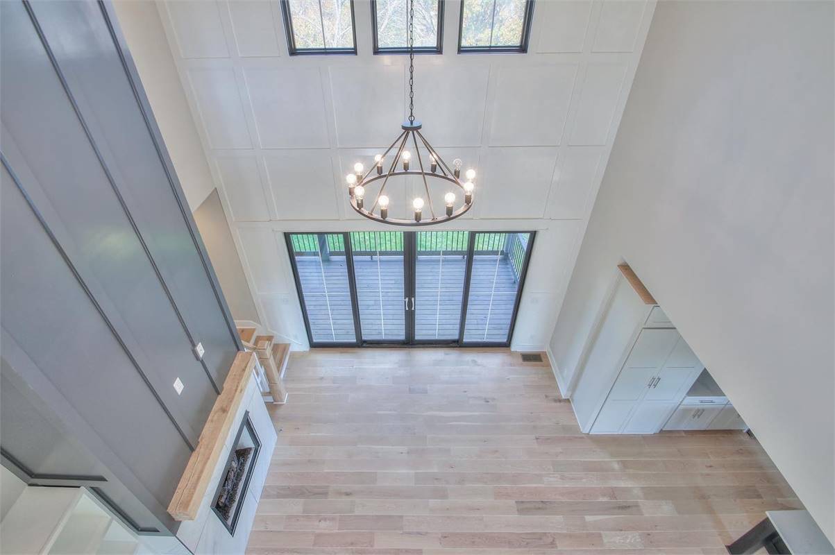 Exquisite Great Room Aerial view of Client Modified Home
