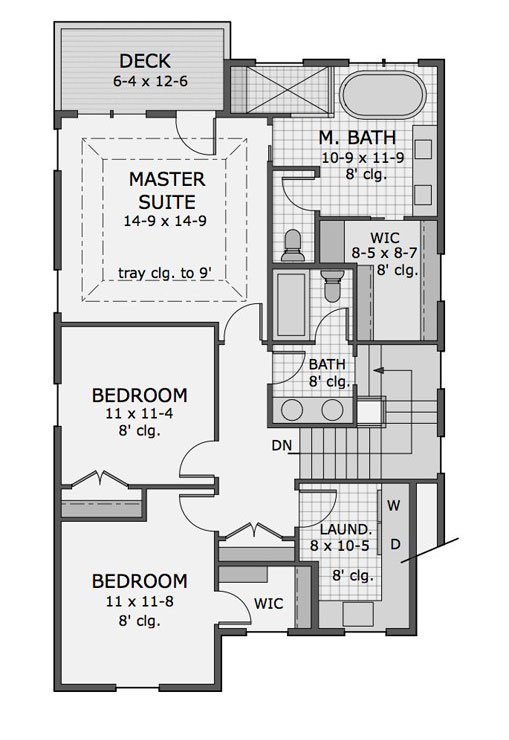 3 bedroom bungalow house floor plans