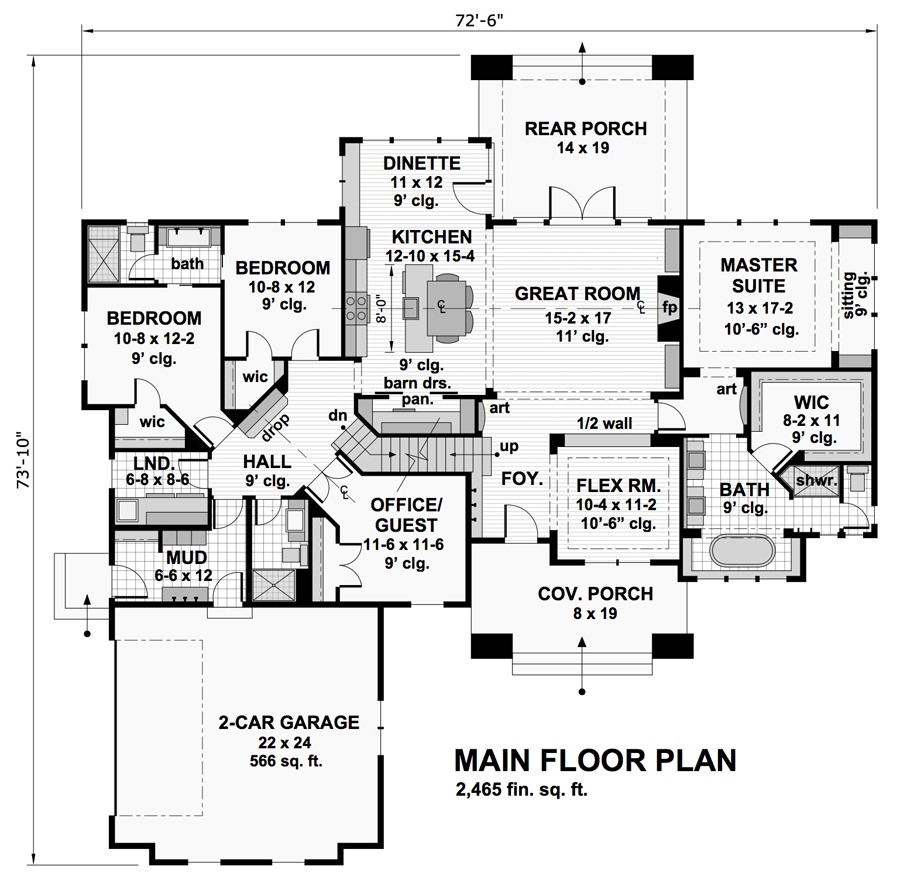 1st Floor Plan