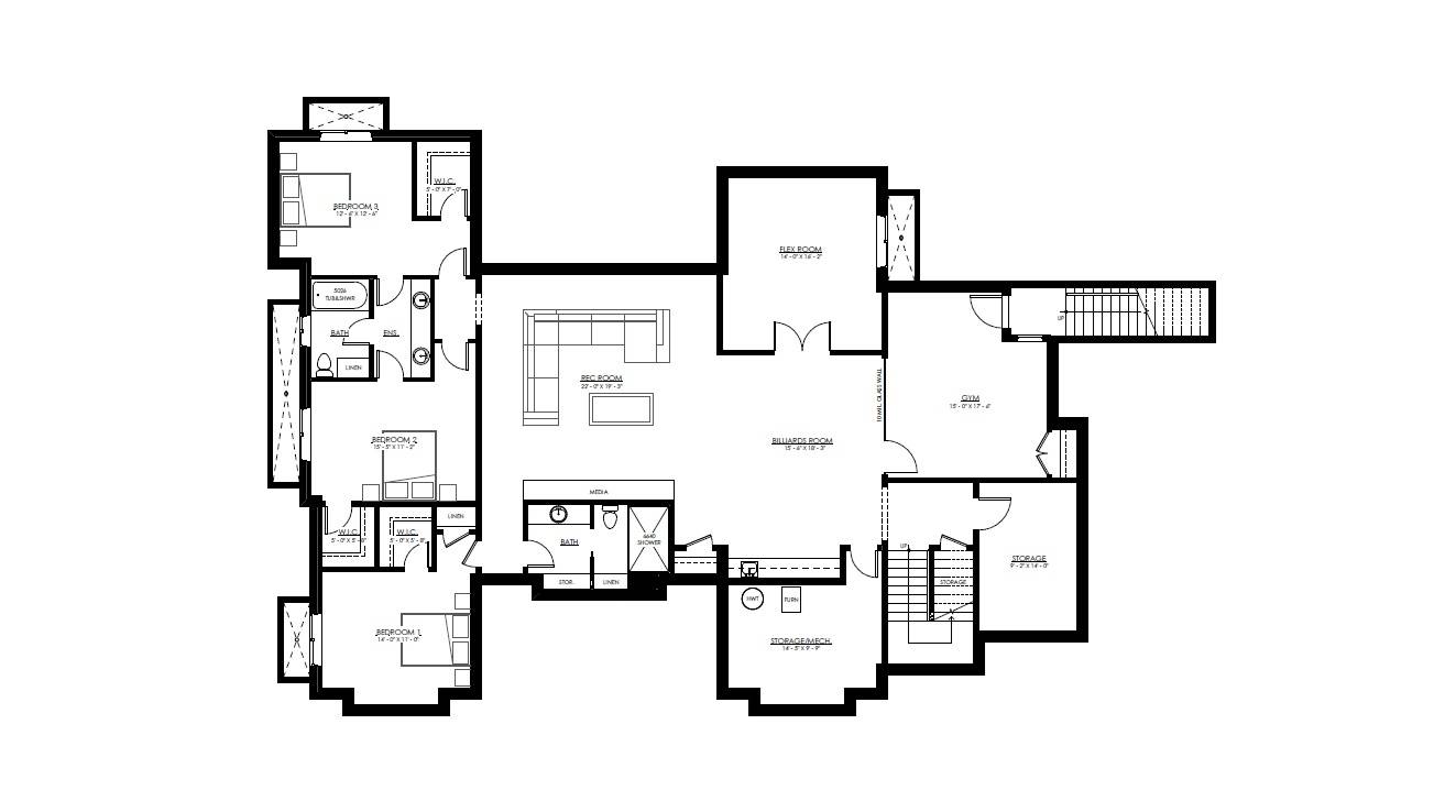 Lower Level Plan