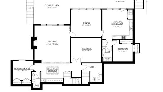 Lower Level Plan