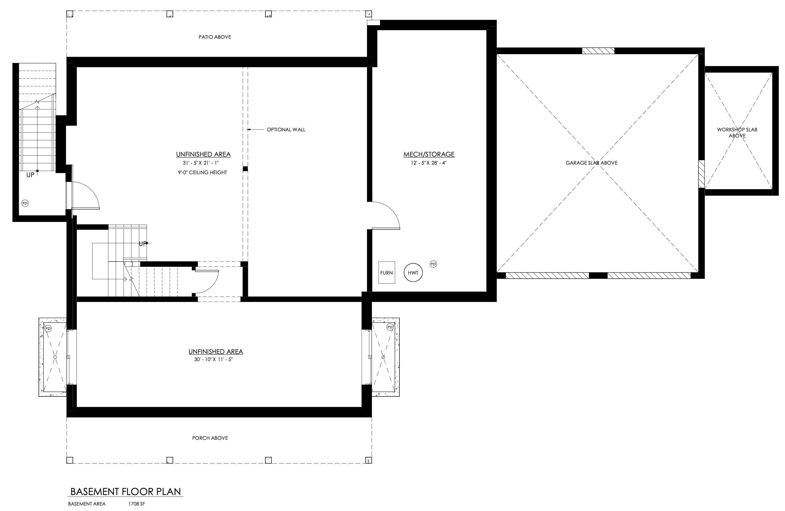 Basement Floor Plan