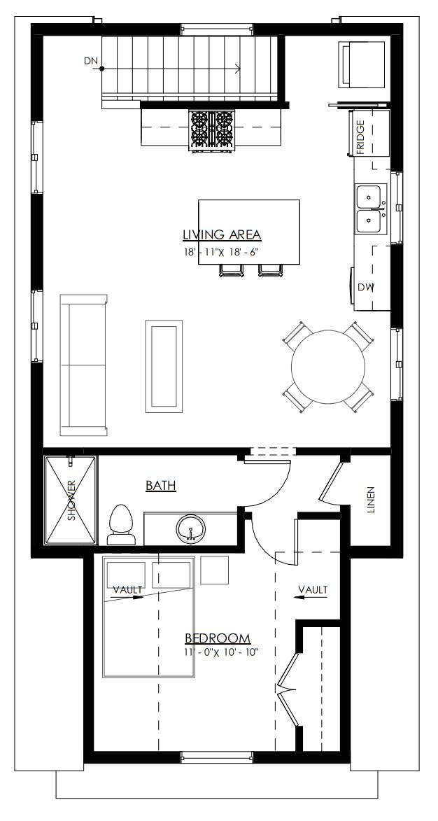 Optional 1-Bedroom Apartment