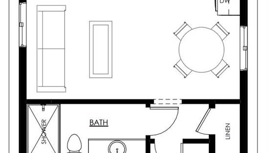 Optional 1-Bedroom Apartment