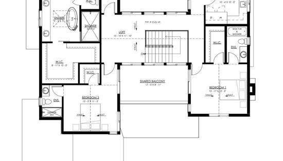 2nd Floor with Optional 3-Car Garage