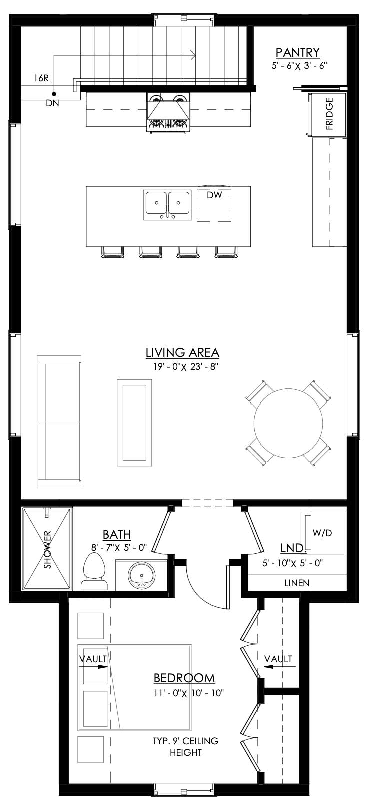 Upper Floor Plan - Finished