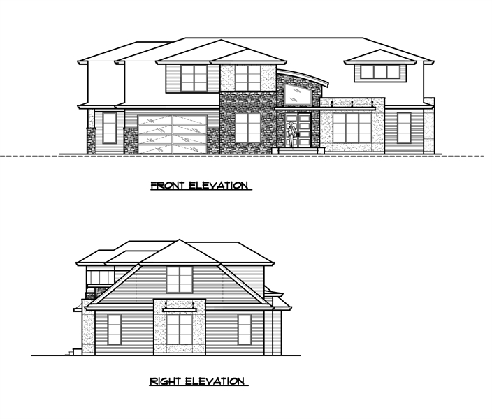 Front Right Elevation