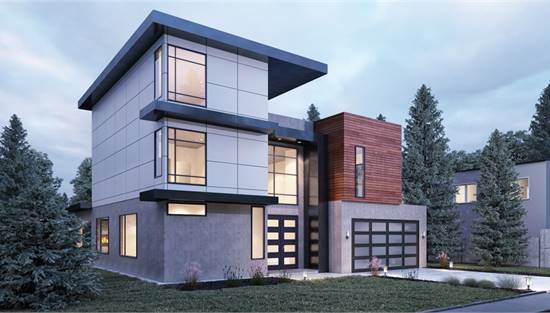 3 Story Modern Contemporary House Plans - Home Alqu