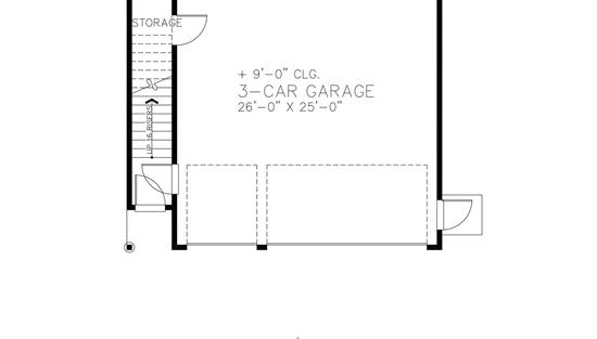 First Floor - Garage