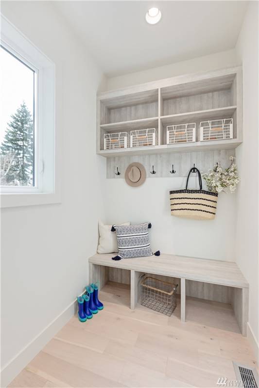 Mud Room with Seating and Storage