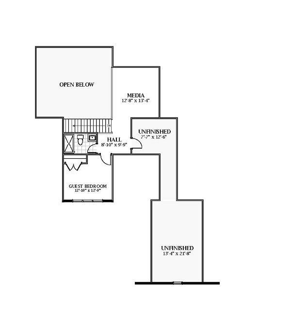 2-story farmhouse - Plan 2534