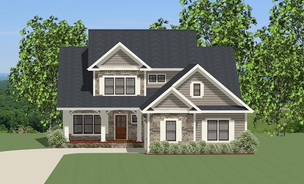Cottage House Plan With 5 Bedrooms And 4 5 Baths Plan 9849
