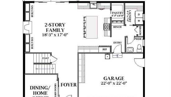 Modern Farmhouse Plan: 1,248 Square Feet, 2 Bedrooms, 2 Bathrooms