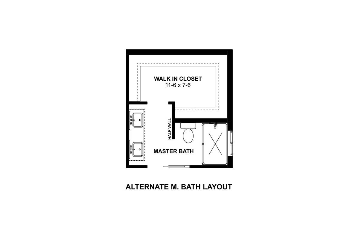 Alternate Master Bath