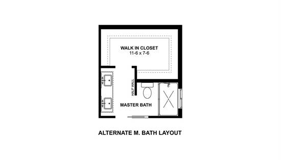 Alternate Master Bath