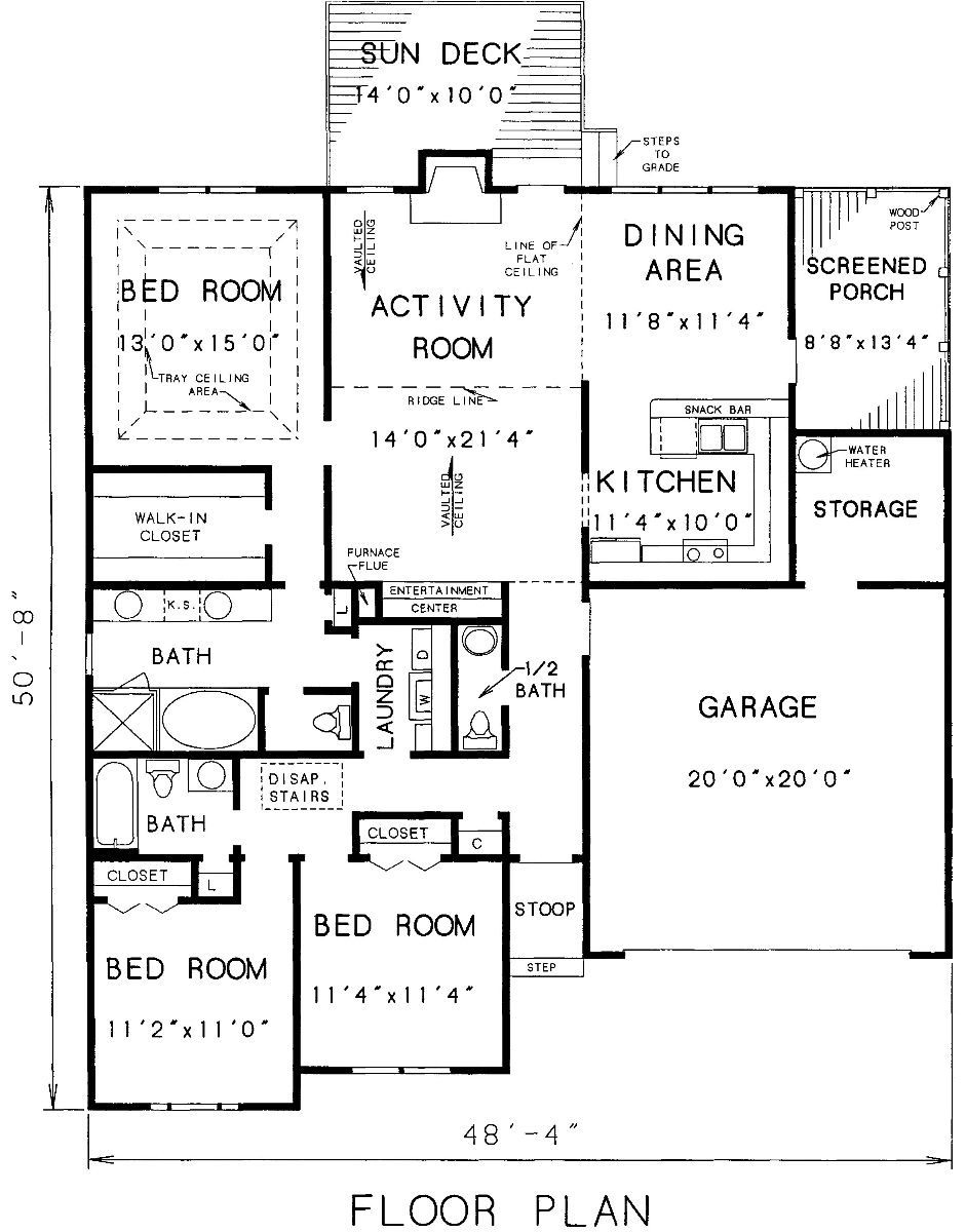 Cottage House Plan With 3 Bedrooms And 2 5 Baths Plan 3298