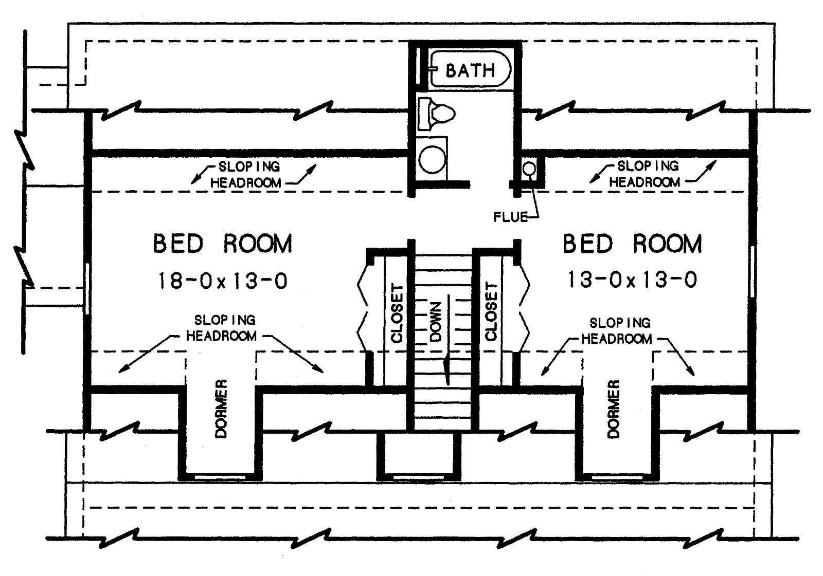 Cape Cod House Plan With 3 Bedrooms And 2 5 Baths Plan 3569