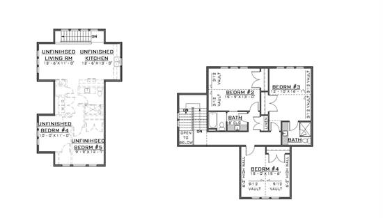 2nd Floor with Optional In-Law Suite Above Garage