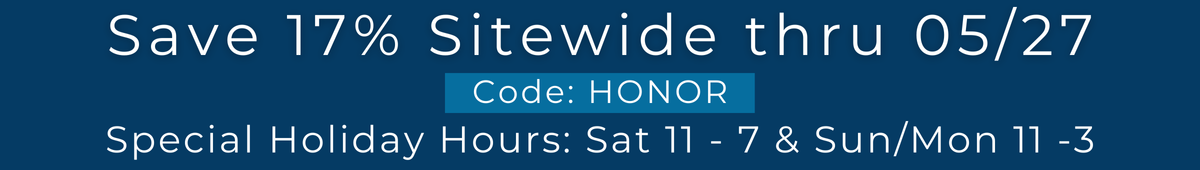 Memorial Day Sale