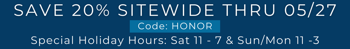 Memorial Day Sale